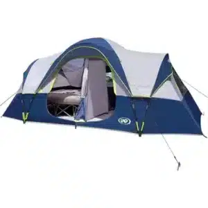 10-Person-Family Tents, 5 Large Mesh Windows, Double Layer, 2 Room, Waterproof